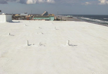 Cool roof coatings in Burlington