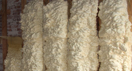 open-cell spray foam for Burlington applications